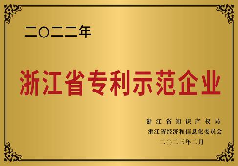 2022 浙江省专利示范企业---DKEQ--was-awarded-the-Zhengjiang-Province-สิทธิบัตร-สาธิต-องค์กร